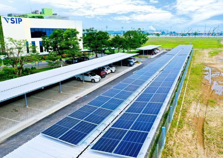 태양열 차고 – VSIP NGHE AN