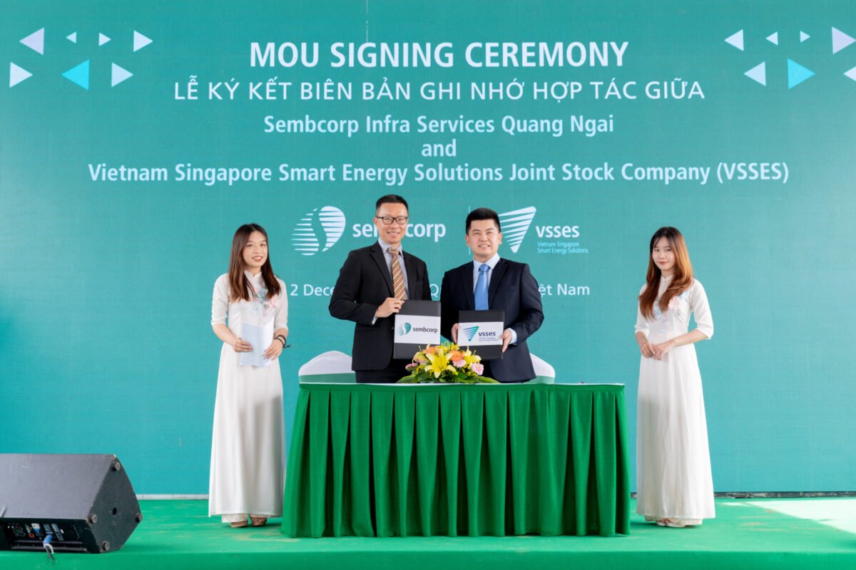 Sembcorp and VSSES Turned A New Page on Cooperation in Sustainable Development