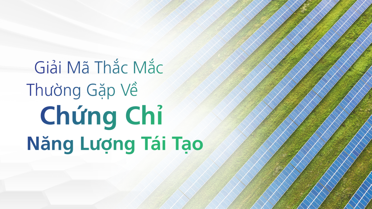 Giải Mã Thắc Mắc Thường Gặp Về Chứng Chỉ Năng Lượng Tái Tạo