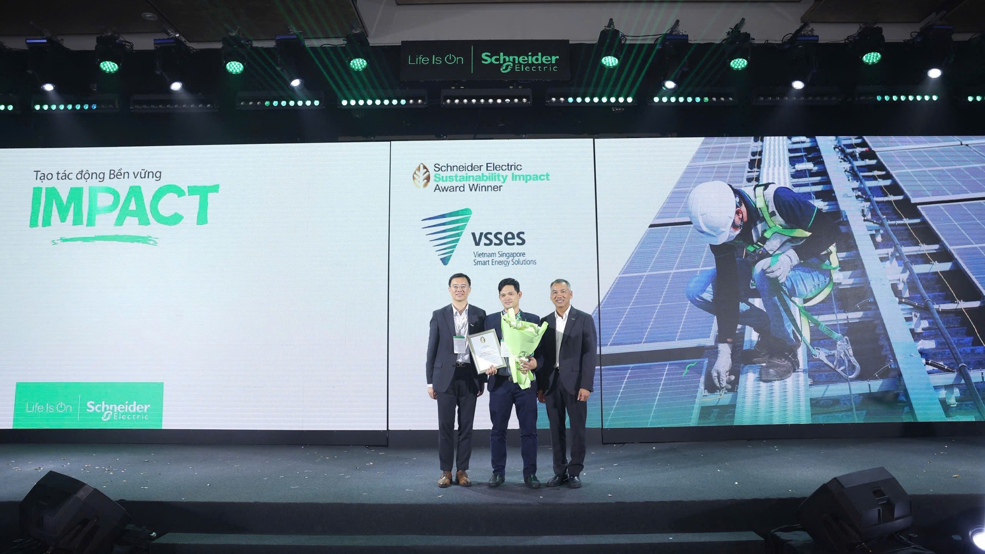 VSSES HONORED WITH THE SUSTAINABILITY IMPACT AWARDS BY SCHNEIDER ELECTRIC